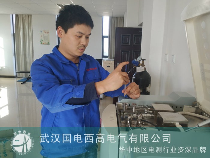 國電西高應邀為三峽風電調試一批油氣測試設備