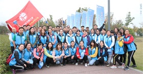 2019年國電西高“徒步綠色行”大型陽光活動