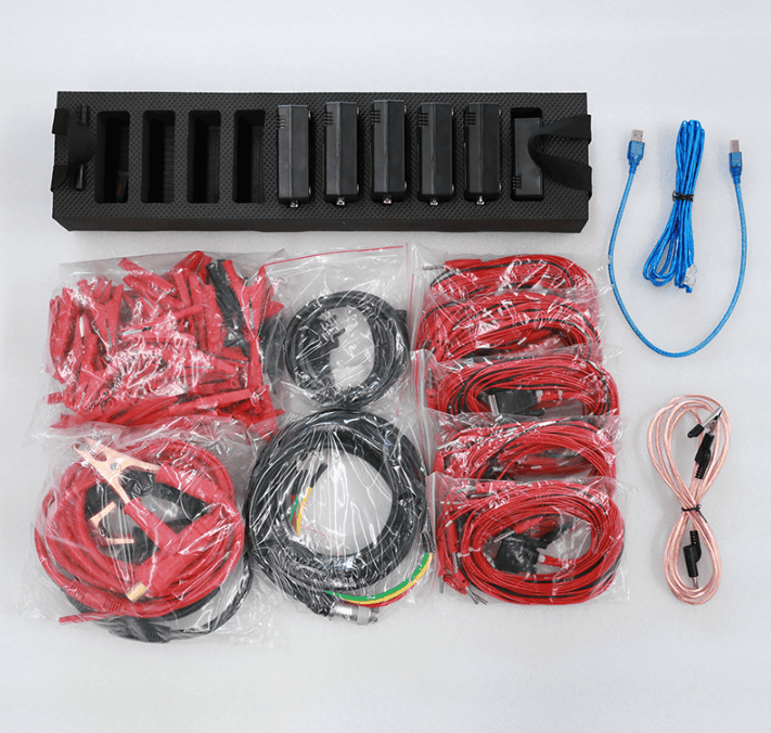 智能蓄電池充放電綜合測(cè)試儀配線圖