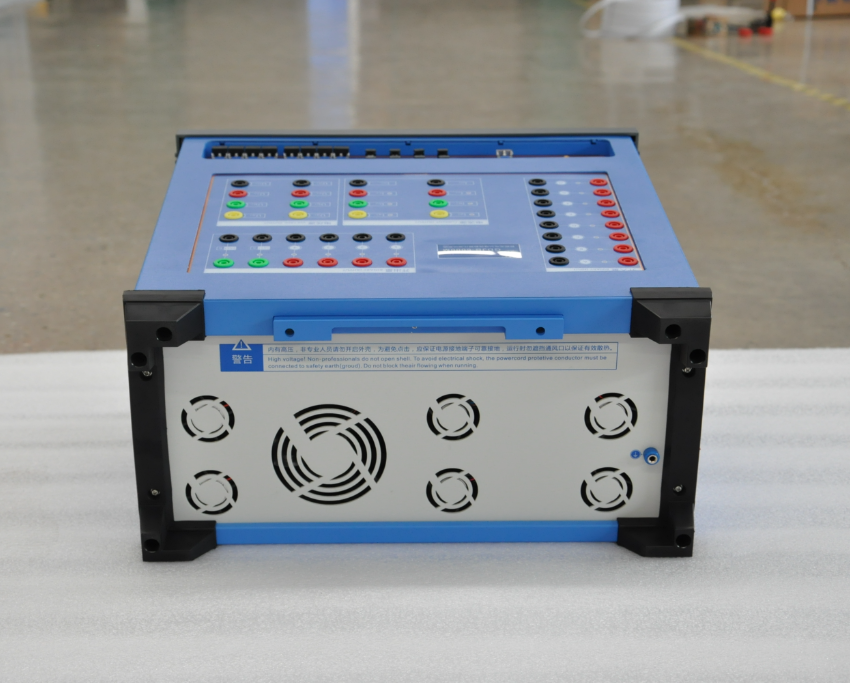智能變電站繼保數模化測試系統實物圖